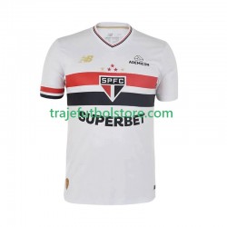 Camiseta 1ª Sao Paulo Hombre 2025-2026 Manga Corta