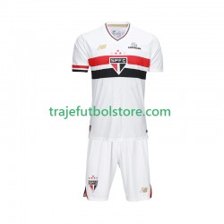 Camiseta 1ª Sao Paulo Niño 2025-2026 Manga Corta