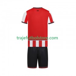 Camiseta 1ª Sheffield United Niño 2025-2026 Manga Corta