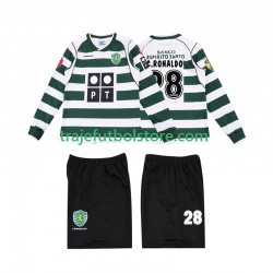 Camiseta 1ª Sporting CP Cristiano Ronaldo 28 2001 2003 Retro Niño ML