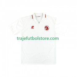 Camiseta 2ª Suiza Retro Hombre 1994 Manga Corta