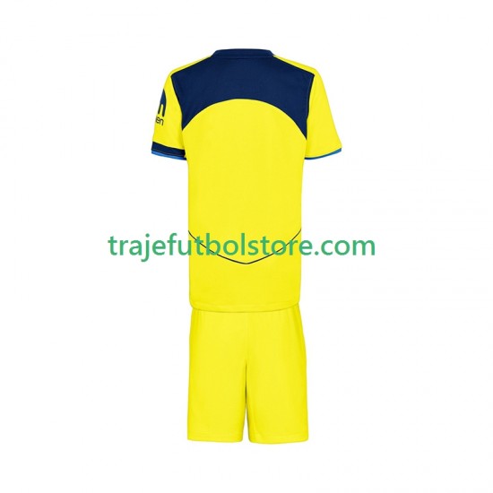Camiseta 3ª Tottenham Hotspur Niño 2025-2026 Manga Corta