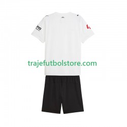 Camiseta 1ª Valencia CF Niño 2025-2026 Manga Corta