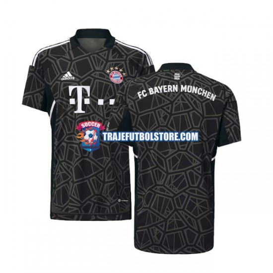 Camiseta 2ª Bayern de Múnich Portero Hombre 2022-2023 Manga Corta