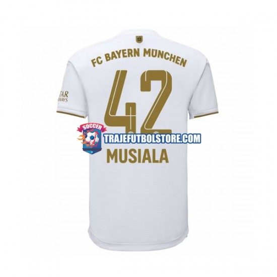 Camiseta 2ª Bayern de Múnich Musiala 42 Hombre 2022-2023 Manga Corta