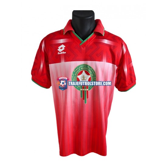 Camiseta 1ª Marruecos Retro Hombre 1994 Manga Corta
