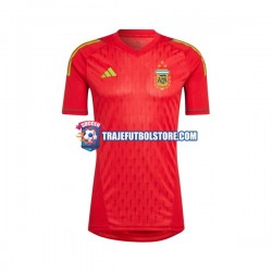 Camiseta 2ª Argentina Portero Hombre Copa Mundial 2022 Manga Corta