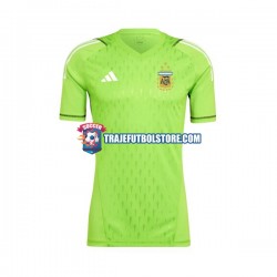 Camiseta 1ª Argentina Portero Hombre Copa Mundial 2022 Manga Corta
