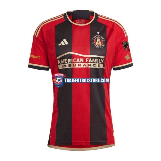 Camiseta 1ª Atlanta United Hombre 2023-2024 Manga Corta