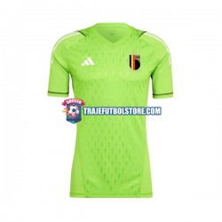 Camiseta 1ª Bélgica Portero Hombre 2021-2022 Manga Corta