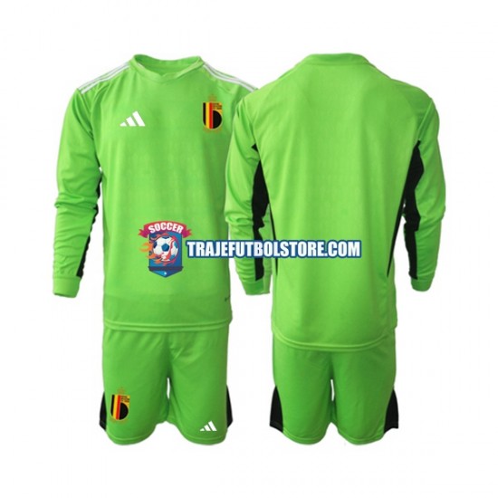Camiseta 1ª Bélgica Portero Niño 2021-2022 ML