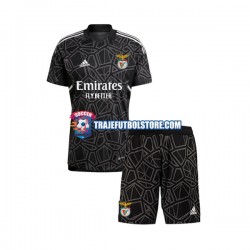 Camiseta 2ª Benfica Portero Niño 2022-2023 Manga Corta