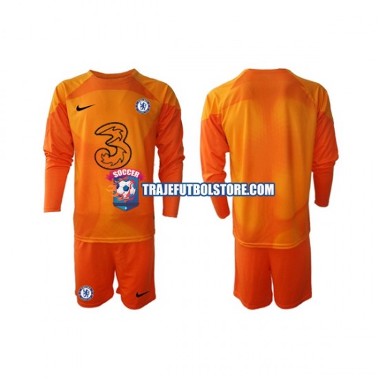 Camiseta 1ª Chelsea Portero Niño 2022-2023 ML