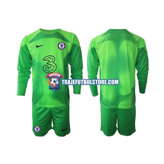 Camiseta 3ª Chelsea Portero Niño 2022-2023 ML