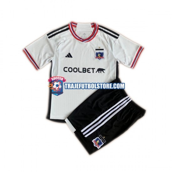 Camiseta 1ª Colo-Colo Niño 2023 Manga Corta