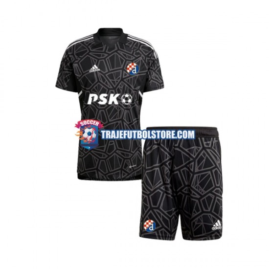 Camiseta 1ª Dinamo Zagreb Portero Niño 2022-2023 Manga Corta