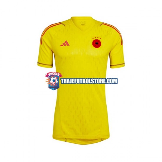 Camiseta 2ª Alemania Portero Hombre Copa Mundial 2022 Manga Corta