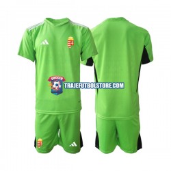 Camiseta 1ª Hungría Portero Niño 2022 Manga Corta