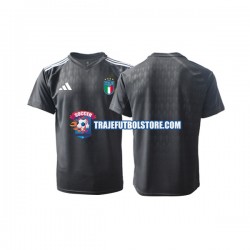 Camiseta 2ª Italia Portero Hombre 2023 Manga Corta