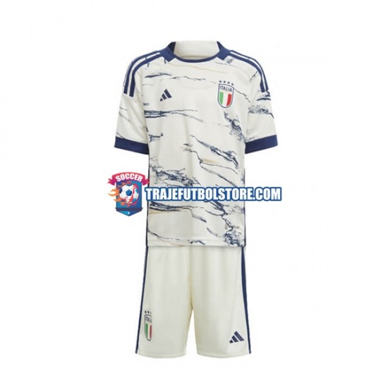 Camiseta 2ª Italia Niño 2023 Manga Corta