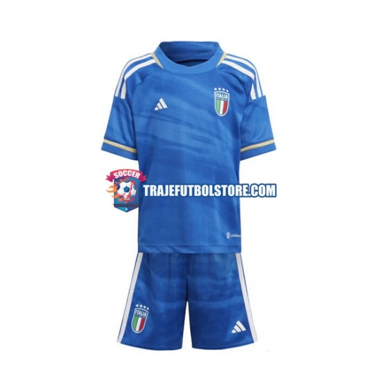 Camiseta 1ª Italia Niño 2023 Manga Corta