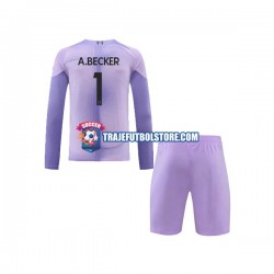 Camiseta 1ª Liverpool A.Becker 1 Portero Niño 2022-2023 ML