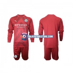 Camiseta 1ª Manchester City Portero Niño 2022-2023 ML
