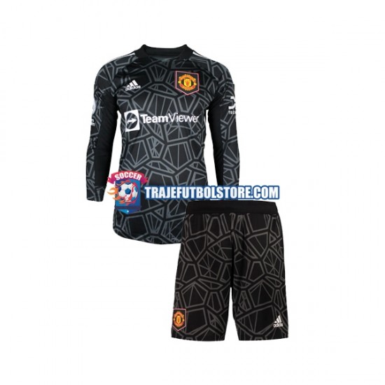 Camiseta 2ª Manchester United Portero Niño 2022-2023 ML