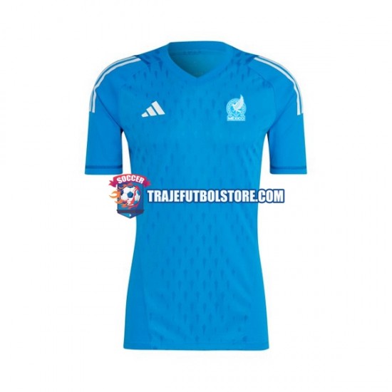 Camiseta 2ª México Portero Hombre 2022 Manga Corta