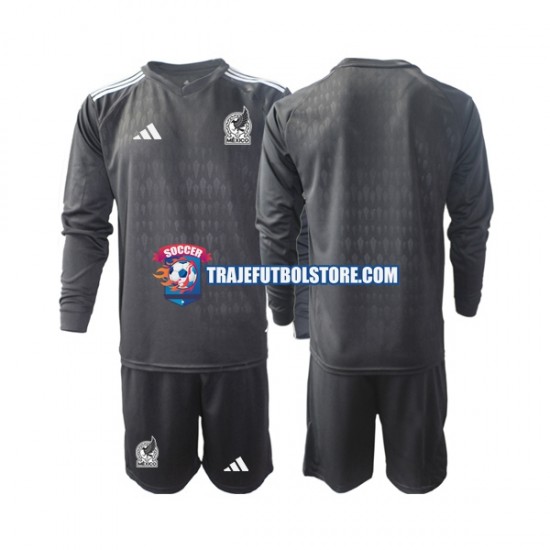Camiseta 1ª México Portero Niño 2022 ML