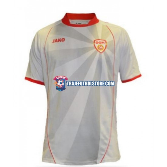 Camiseta 2ª North Macedonia Hombre 2022 Manga Corta