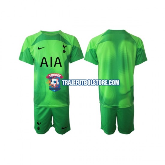 Camiseta 2ª Tottenham Hotspur Portero Niño 2022-2023 Manga Corta