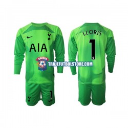 Camiseta 2ª Tottenham Hotspur Hugo Lloris 1 Portero Niño 2022-2023 ML