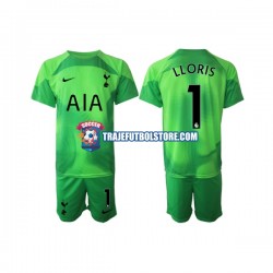 Camiseta 2ª Tottenham Hotspur Hugo Lloris 1 Portero Niño 2022-2023 Manga Corta
