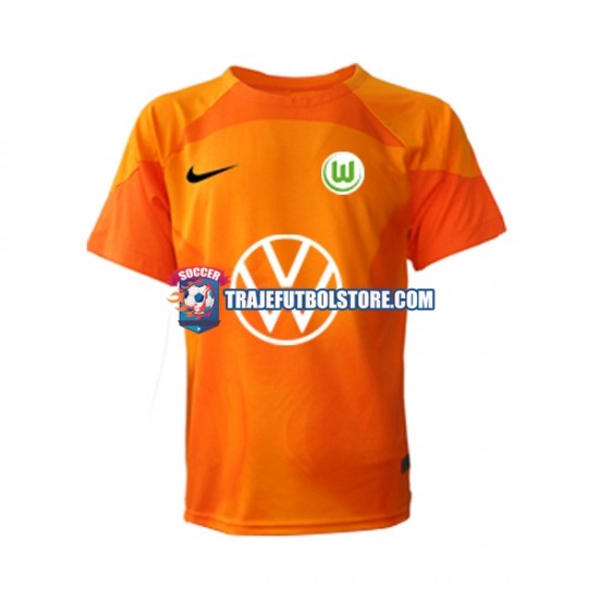 Camiseta 3ª VfL Wolfsburg Portero Hombre 2022-2023 Manga Corta