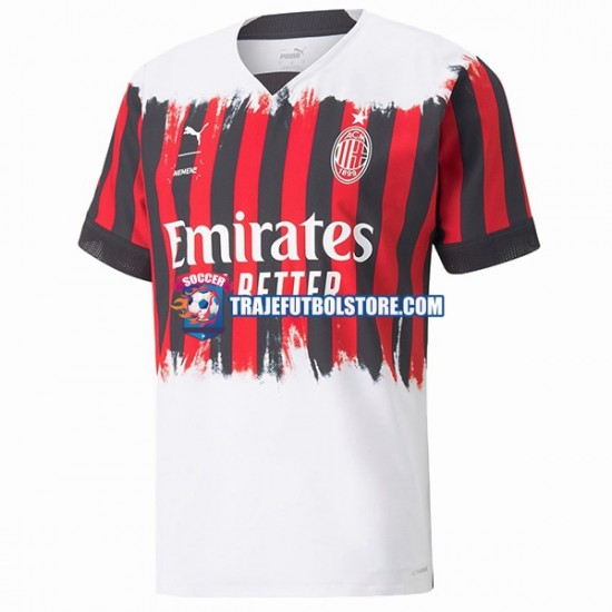Camiseta 4ª AC Milan Hombre 2022-2023 Manga Corta