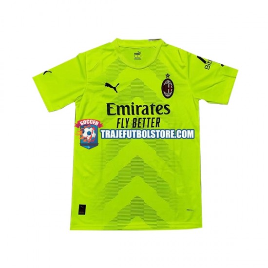 Camiseta 1ª AC Milan Portero Hombre 2022-2023 Manga Corta