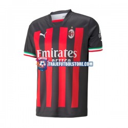 Camiseta 1ª AC Milan Hombre 2022-2023 Manga Corta
