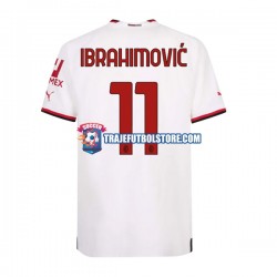 Camiseta 2ª AC Milan Ibrahimović 11 Hombre 2022-2023 Manga Corta