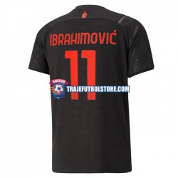 Camiseta 3ª AC Milan Ibrahimović 11 Hombre 2021-2022 Manga Corta