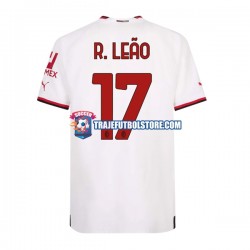 Camiseta 2ª AC Milan Rafael Leao 17 Hombre 2022-2023 Manga Corta