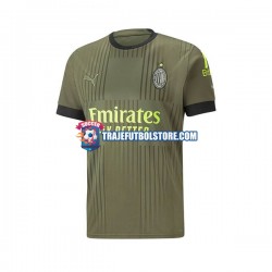 Camiseta 3ª AC Milan Hombre 2022-2023 Manga Corta