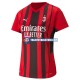 Camiseta 1ª AC Milan Mujer 2021-2022 Manga Corta