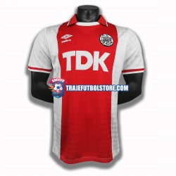 Camiseta 1ª AFC Ajax 1990 Retro Hombre Manga Corta