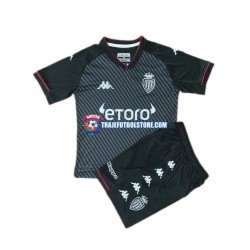 Camiseta 2ª AS Monaco Niño 2021-2022 Manga Corta