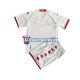 Camiseta 1ª AS Monaco Niño 2022-2023 Manga Corta