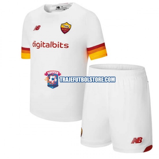 Camiseta 2ª AS Roma Niño 2021-2022 Manga Corta