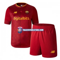 Camiseta 1ª AS Roma Niño 2022-2023 Manga Corta