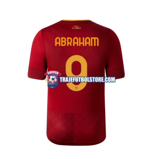 Camiseta 1ª AS Roma Tammy Abraham 9 Hombre 2022-2023 Manga Corta