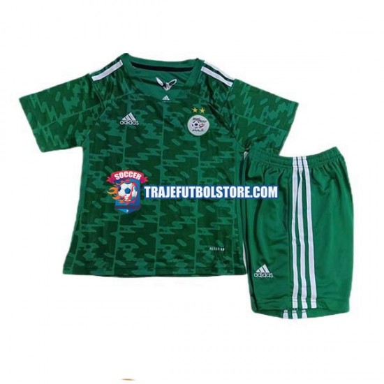 Camiseta 1ª Argelia 2021 Niño Manga Corta